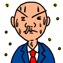 [LINEスタンプ] 花粉症サラリーマンスタンプ