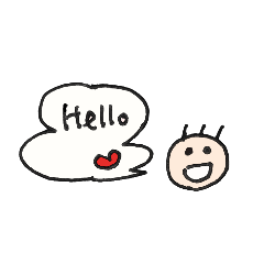 [LINEスタンプ] かんたんにポンポン 1