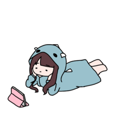 [LINEスタンプ] 大人しく自宅で待つ人