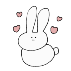 [LINEスタンプ] うさふくスタンプ