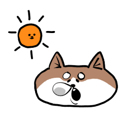 [LINEスタンプ] 柴犬もちとEggなDog