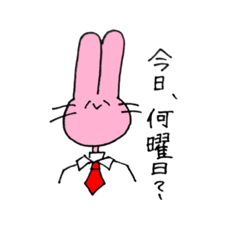 [LINEスタンプ] うさぎとともに過ごす
