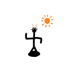[LINEスタンプ] weather ball on the 核