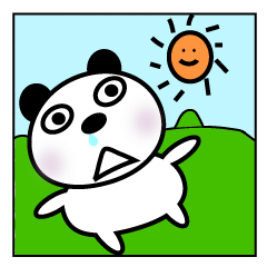 [LINEスタンプ] ぱんぱんだの日常