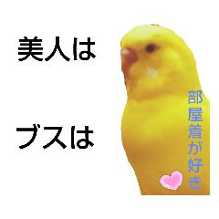 [LINEスタンプ] インコのMAXくん9
