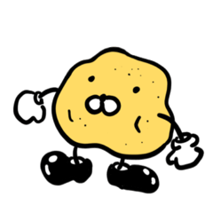 [LINEスタンプ] ポテ・ポテ・ポテト
