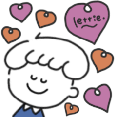 [LINEスタンプ] lettieboy いち