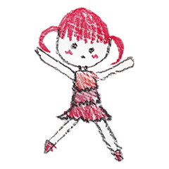 [LINEスタンプ] かわいいようせいたち