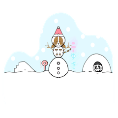 [LINEスタンプ] キャバリア愛犬ニーナ