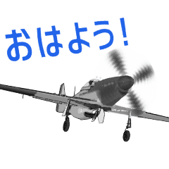 [LINEスタンプ] 孤独なパンダの戦闘機 2