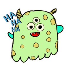 [LINEスタンプ] レインボーモンスターと仲間たち
