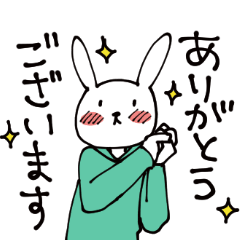 [LINEスタンプ] パーカーうさぴょん