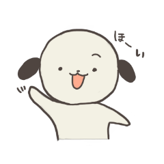 [LINEスタンプ] ひとっぽいイヌ（日常）