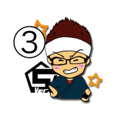 [LINEスタンプ] バージョンファイブ スタンプ3