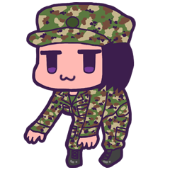 [LINEスタンプ] りくじかざりちゃん