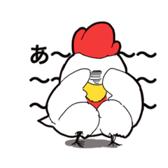 [LINEスタンプ] みんなでにわとり。2