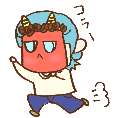 [LINEスタンプ] タレ目ちゃん ほのぼの スタンプ