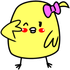 [LINEスタンプ] ひよこのドキドキ日常生活