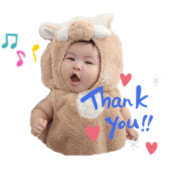 [LINEスタンプ] 里愛菜ちゃんのスタンプ
