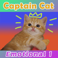 [LINEスタンプ] キャプテンキャットの猫たち