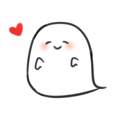 [LINEスタンプ] ゆるいおばけくんスタンプ