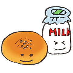 [LINEスタンプ] 食べたい系を中心に人の欲望・煩悩系