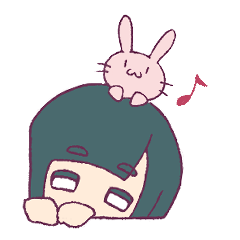 [LINEスタンプ] ジト目とうさぎ2