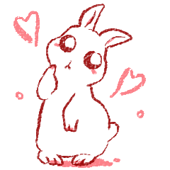 [LINEスタンプ] うさぎのととちゃん2