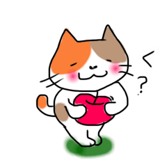 [LINEスタンプ] 津軽に住むミケ猫さん