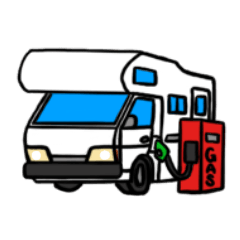 [LINEスタンプ] CAMPING CAR STAMPS 〜旅情編〜