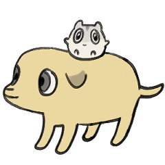 [LINEスタンプ] わーい！どうぶつスタンプ