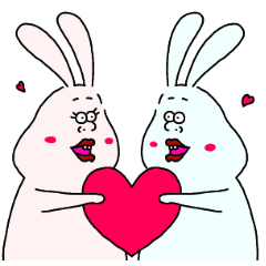 [LINEスタンプ] 毎日使えるうさっぴ