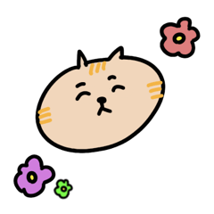 [LINEスタンプ] 茶トラのみかんくんイラストVer.