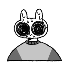[LINEスタンプ] 汗まみれのうさみさん