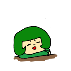 [LINEスタンプ] グッドななかまたちスタンプ【おかっぱ】