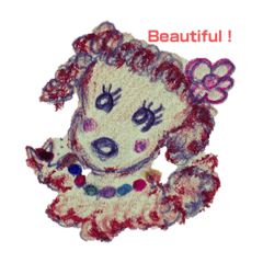 [LINEスタンプ] toypoodle vintage