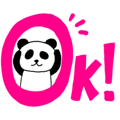 [LINEスタンプ] ぱんぱぱぱんだ。その1