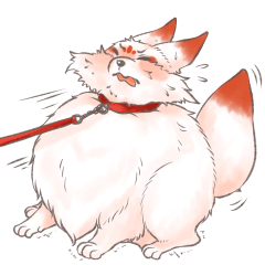 [LINEスタンプ] 私のぺッドは狐の妖怪です。