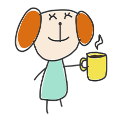 [LINEスタンプ] ゆるいいぬ 日常