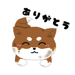 [LINEスタンプ] みたら柴の日常