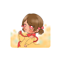 [LINEスタンプ] るみちゃん1