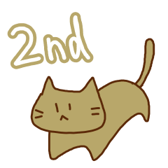 [LINEスタンプ] にゃーん(ねこ)2