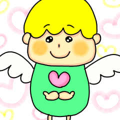 [LINEスタンプ] ゆるっと天使ちゃん