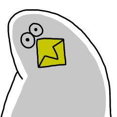 [LINEスタンプ] 謎の生き物 〜鳥？人間？〜