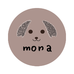 [LINEスタンプ] モナさんの日常