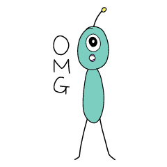 [LINEスタンプ] 感情を伝えるモンスター