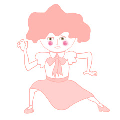 [LINEスタンプ] アンニュイに話す少女