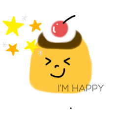 [LINEスタンプ] ぷりんと、ねこのおしり
