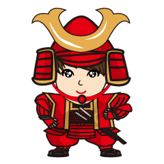 [LINEスタンプ] かわいい武将スタンプ