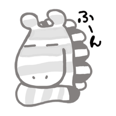 [LINEスタンプ] シマウマさん-TMMMK-